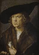 Albrecht Durer Portrait of an Unidentified Man oil on canvas